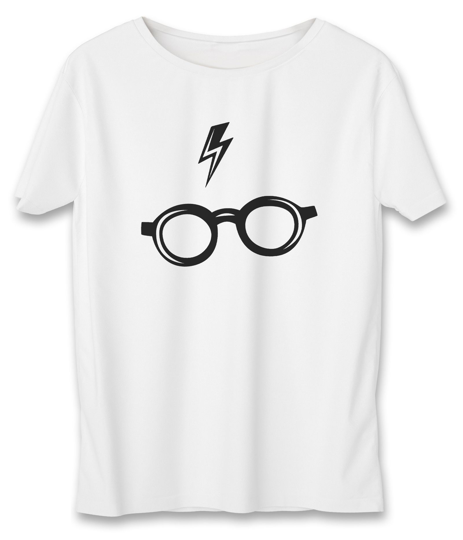 تی شرت زنانه به رسم طرح هری پاتر کد 5511 -  - 1