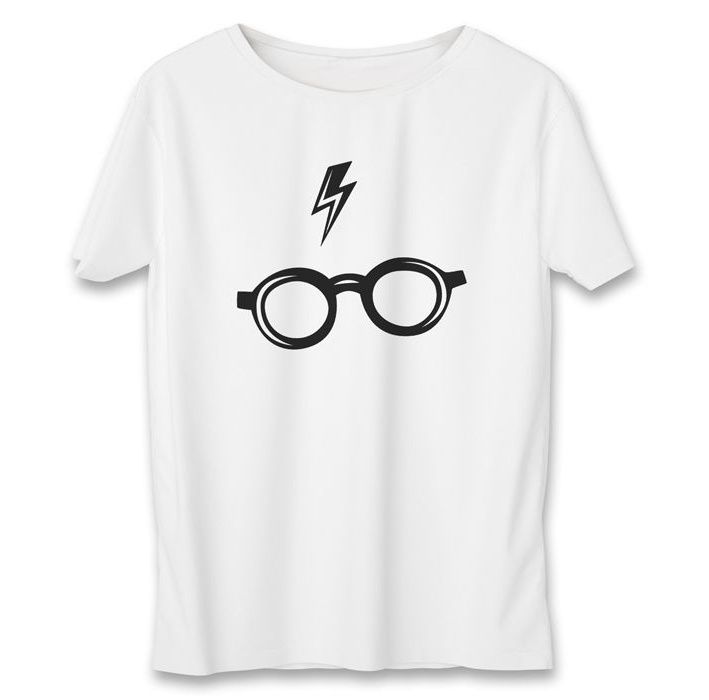 تی شرت زنانه به رسم طرح هری پاتر کد 5511 -  - 2