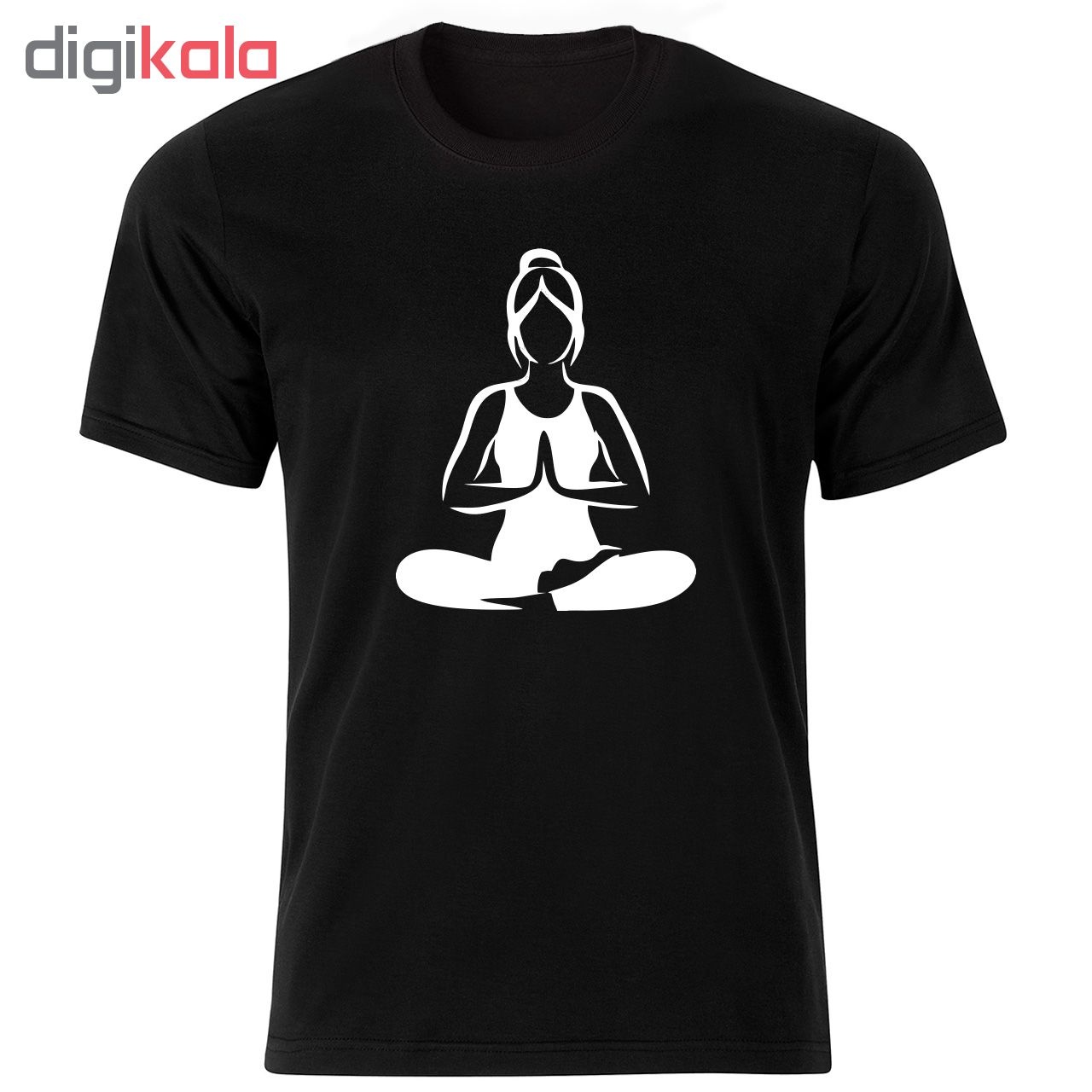 تی شرت  زنانه طرح یوگا کد BW12702