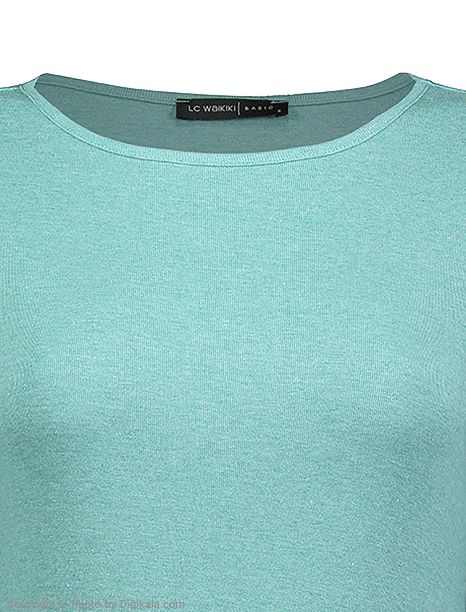 تی شرت زنانه ال سی وایکیکی مدل 8WJ990AF -  - 5