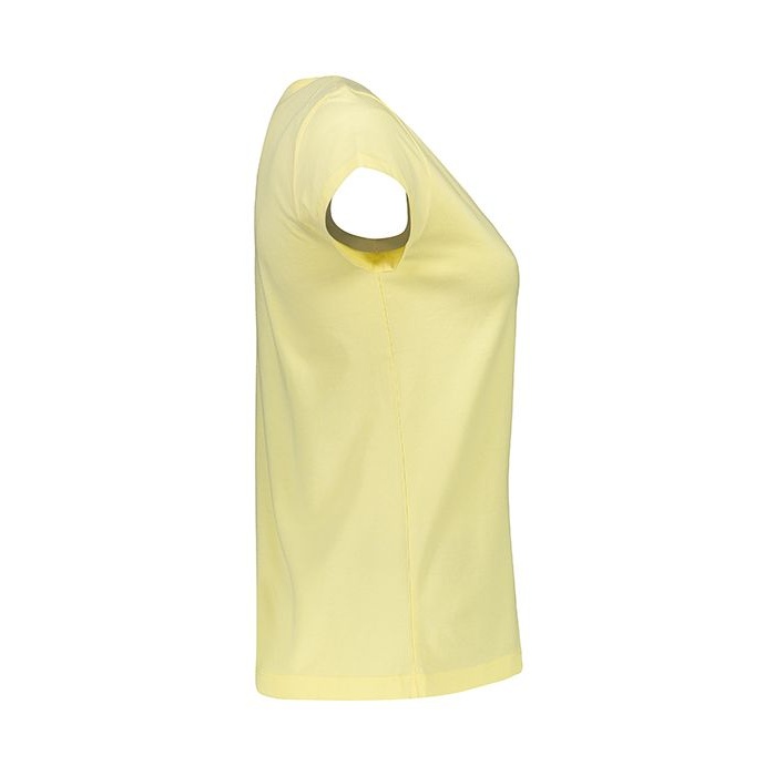 تی شرت زنانه سیاوود مدل CNECK-PINEAPPLE-61818 کد Y0043 رنگ زرد