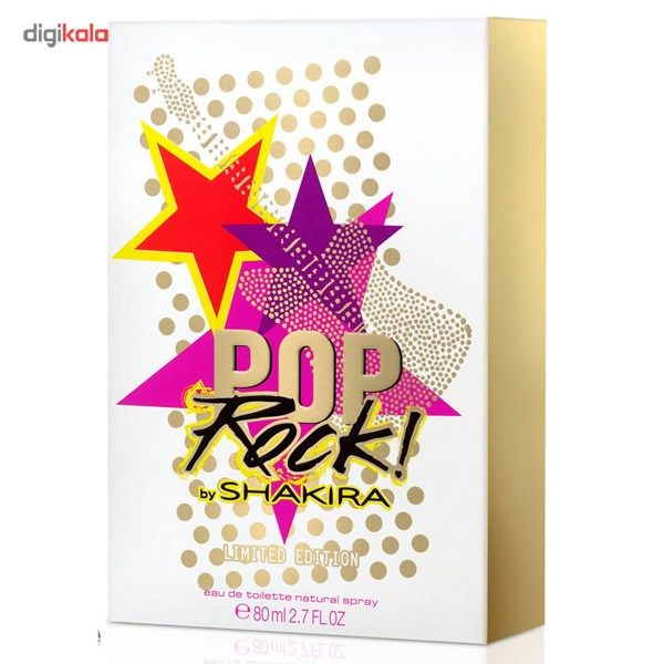 ادو تویلت زنانه شکیرا مدل Pop Rock حجم 80 میلی لیتر main 1 2