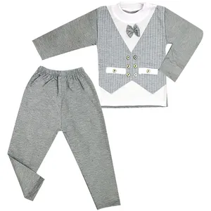 ست بلوز و شلوار پسرانه مدل Vest کد 01