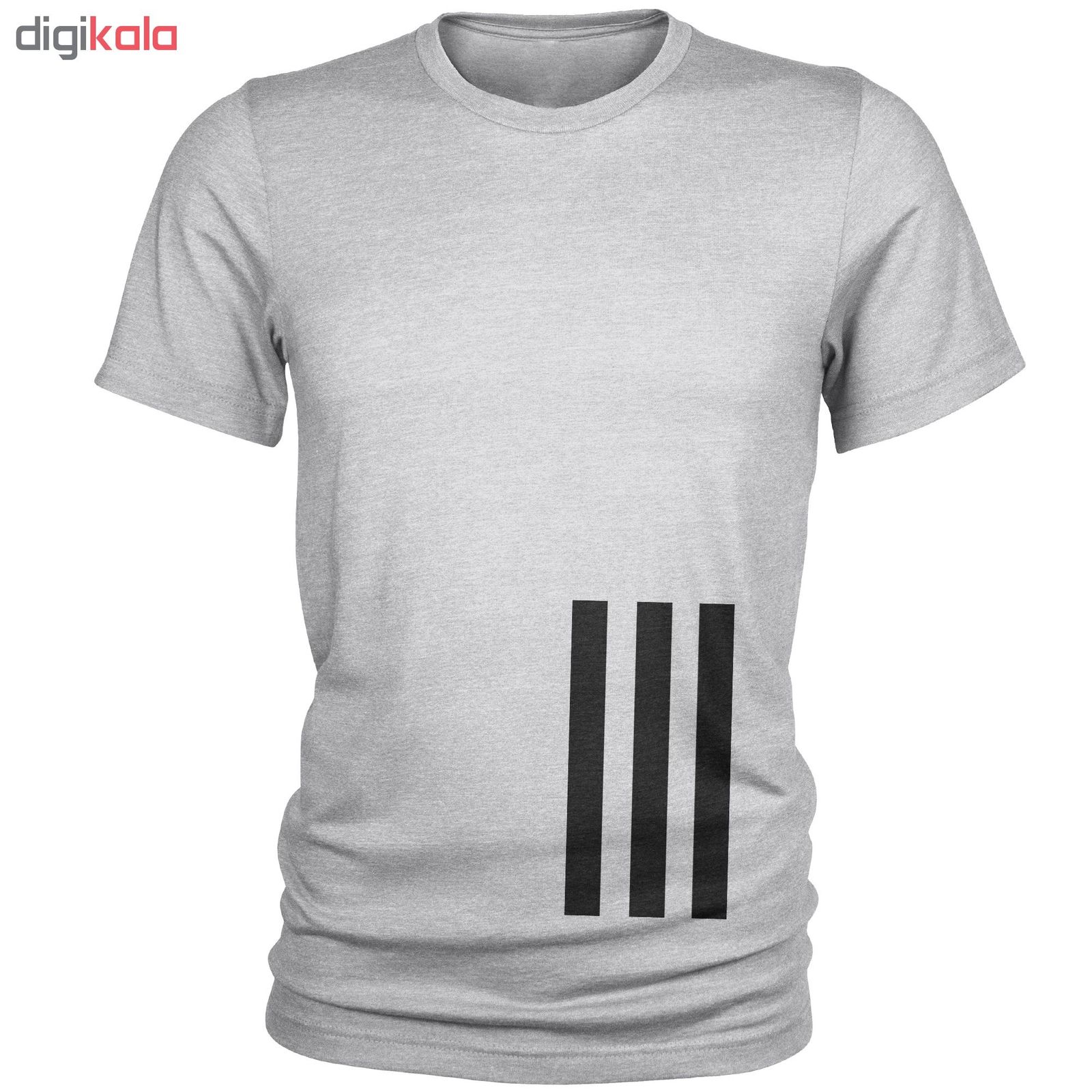 تی شرت مردانه طرح سه خط کد C21