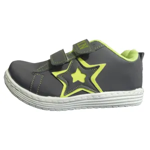 کفش پسرانه متین طرح ستاره رنگ طوسی