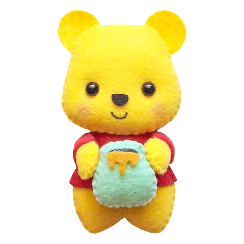 عروسک طرح پو مدل 001 ارتفاع 20 سانتی متر