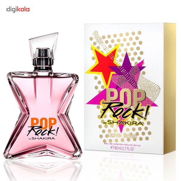 ادو تویلت زنانه شکیرا مدل Pop Rock حجم 80 میلی لیتر main 1 3