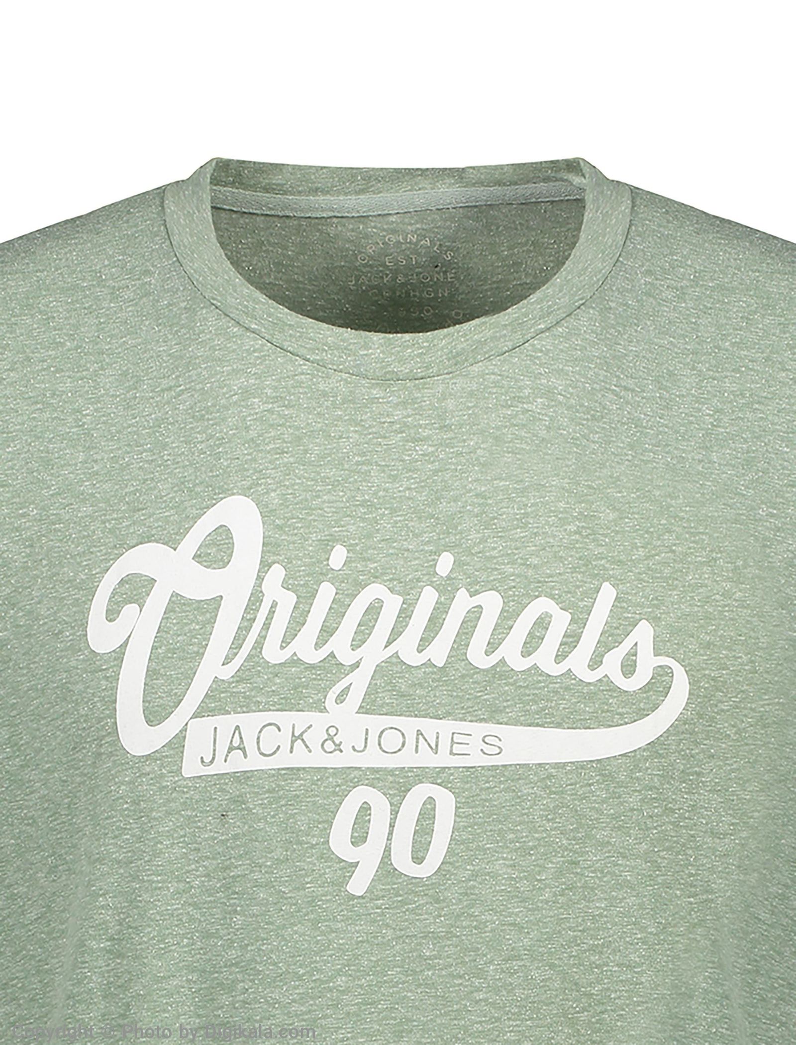 تی شرت مردانه جک اند جونز مدل 12136504 -  - 6