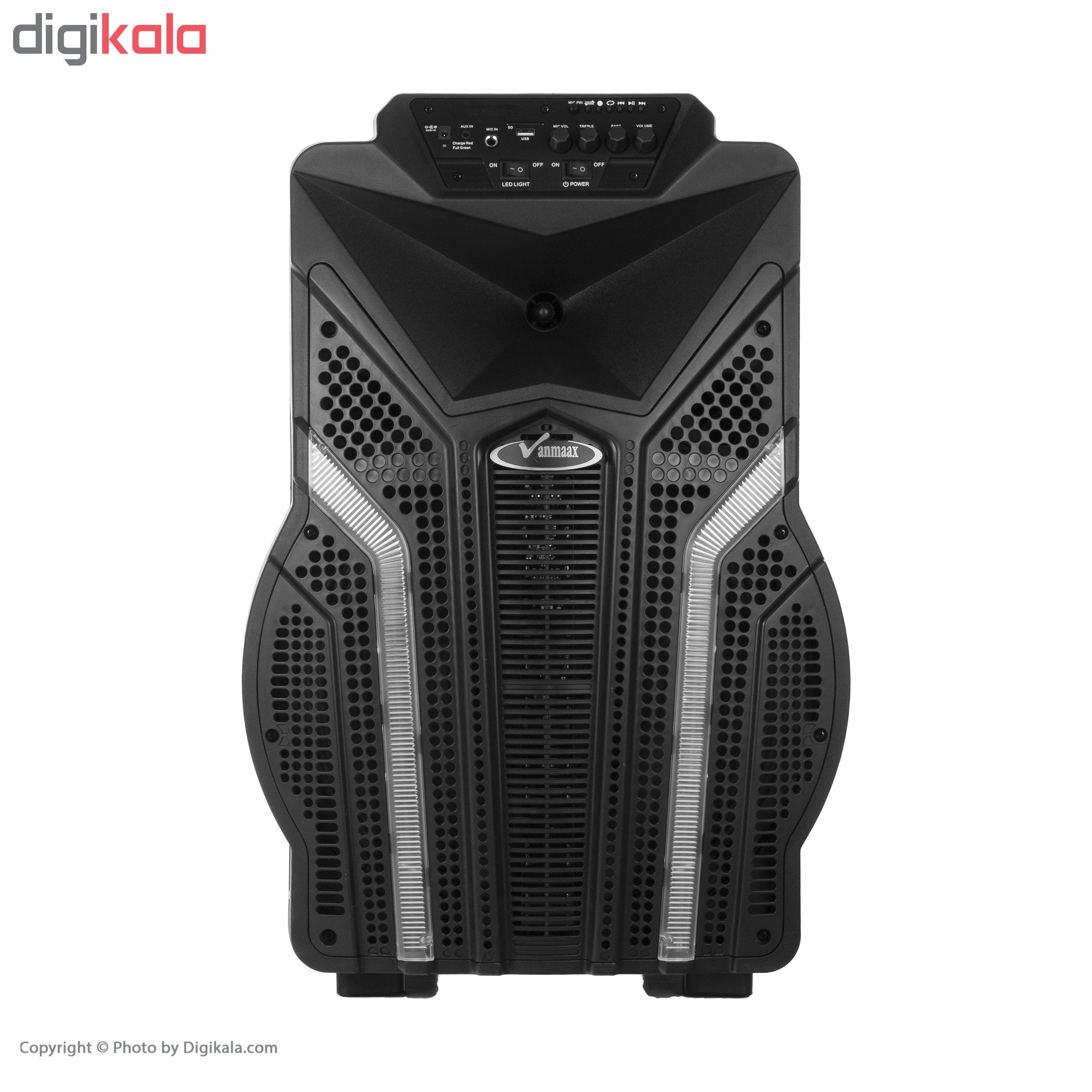 اسپیکر چمدانی ون ماکس مدل Max-215 اسپیکر چمدانی ون ماکس مدل Max-215