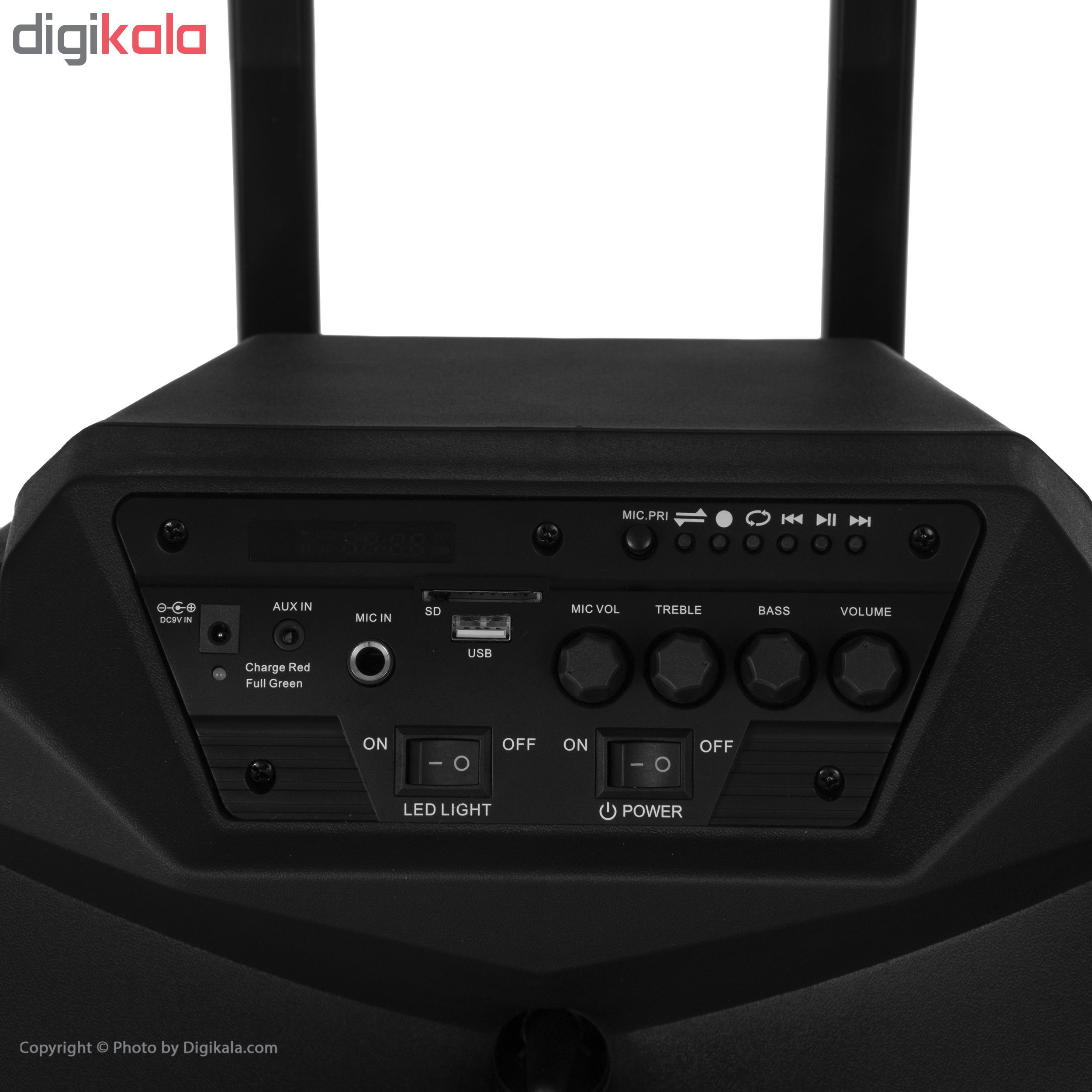 اسپیکر چمدانی ون ماکس مدل Max-215 اسپیکر چمدانی ون ماکس مدل Max-215