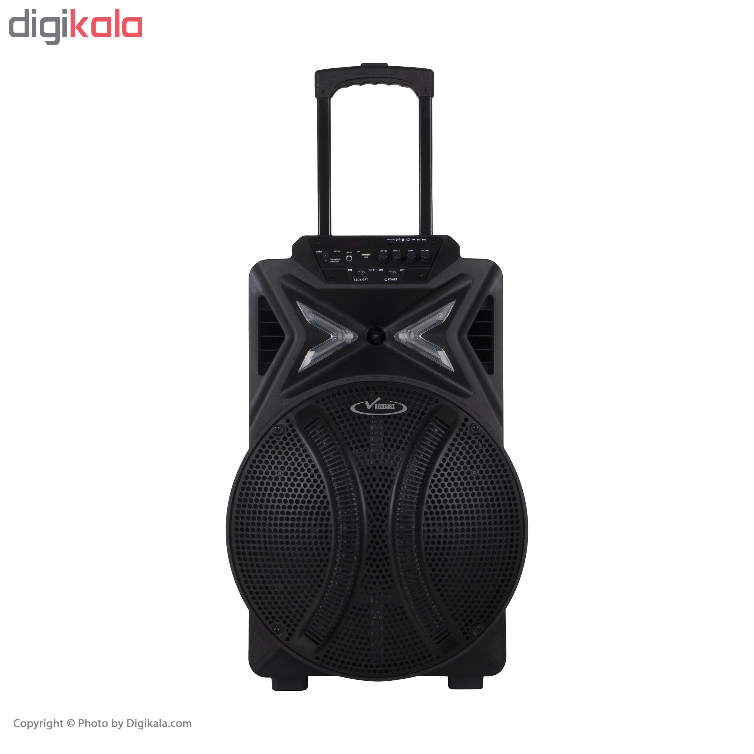 اسپیکر چمدانی ون ماکس مدل Max-200 اسپیکر چمدانی ون ماکس مدل Max-200