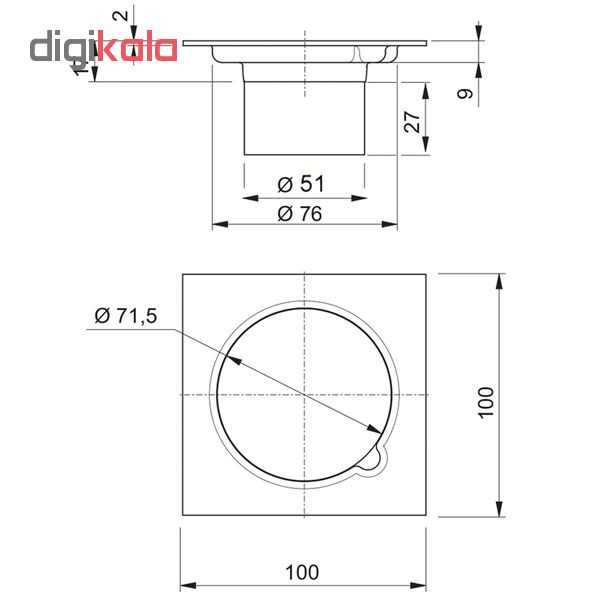 کفشور فرپلاست کد 103s-51v