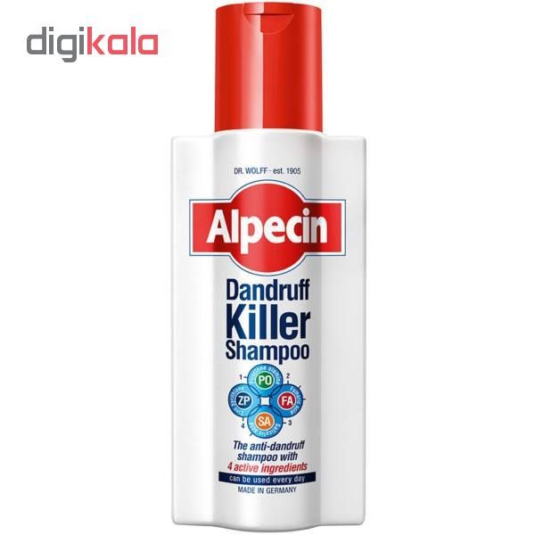 شامپو مو آلپسین مدل Dandruff Killer حجم 250 میلی لیتر -  - 2