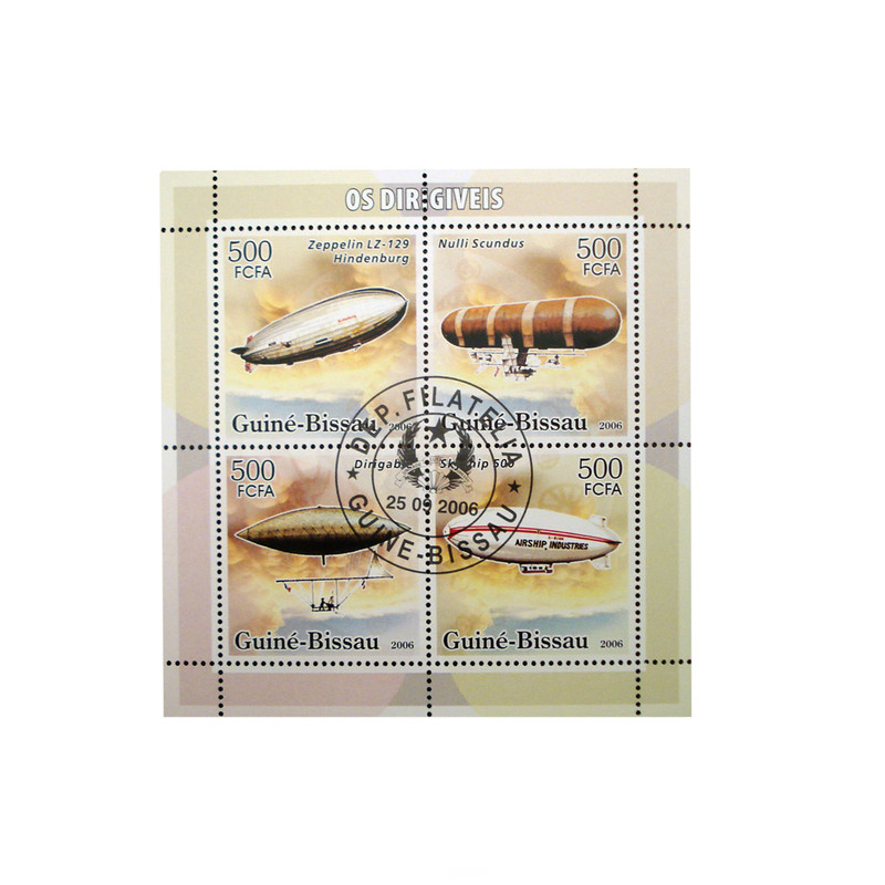 تمبر یادگاری مدل بالن کد 210 مجموعه 4 عددی