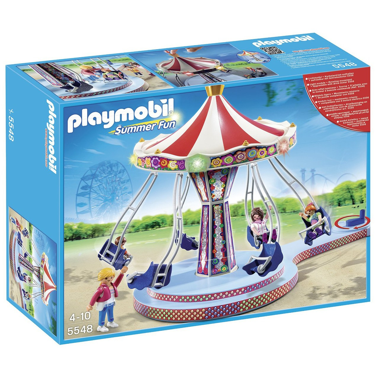 ساختنی پلی موبیل مدل Flying Swings 5548