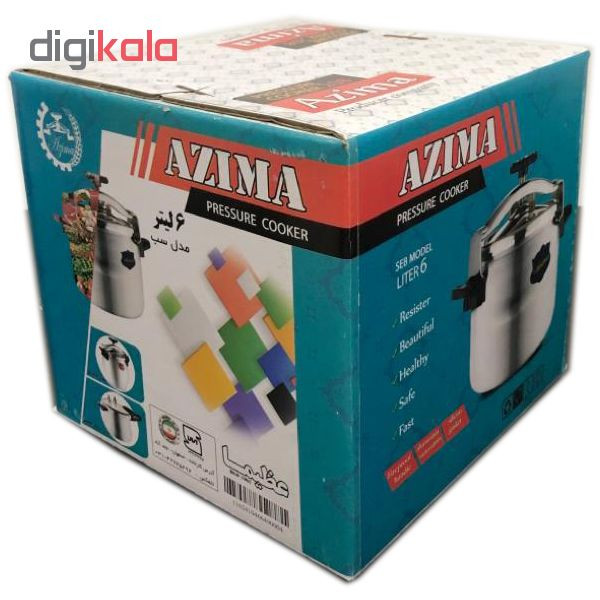 زودپز عظیما مدل H47 گنجایش 6 لیتر