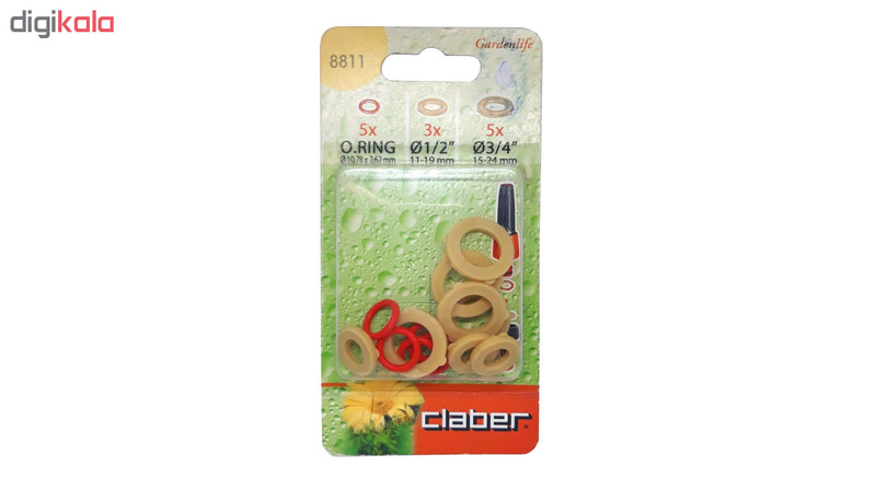 مجموعه 13 عددی اورینگ و واشر کلابر مدل 8811