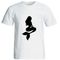 تی شرت آستین کوتاه زنانه طرح پری دریایی کد 20557