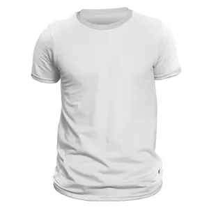 1BWH White Short Sleeve T-Shirt For Men