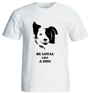  تی شرت آستین کوتاه مردانه طرح سگ کد 20494