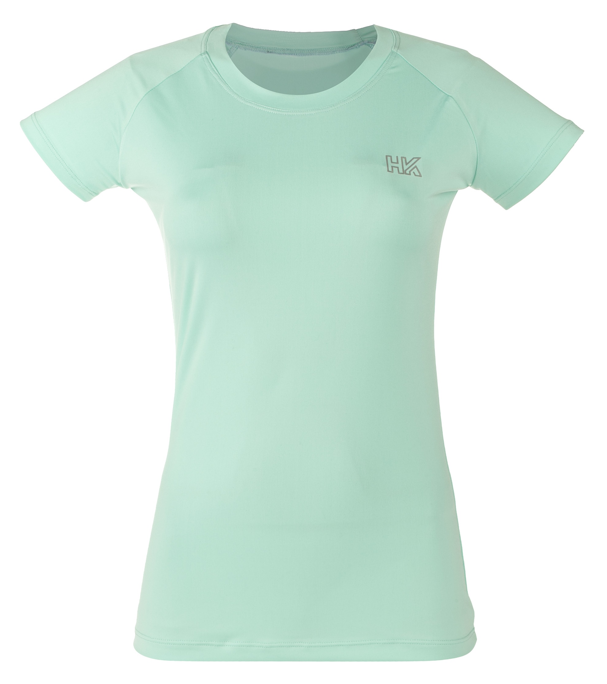 تی شرت ورزشی زنانه اچ کی مدل 2473-Lightgreen