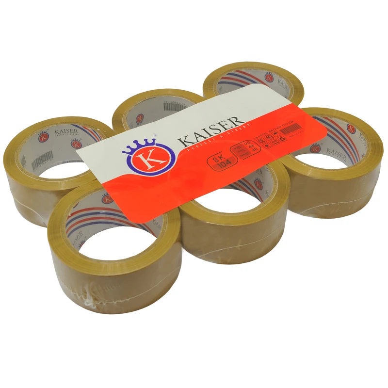 چسب نواری کایزر مدل SK-104 عرض 4.8 سانتی متر بسته 6 عددی
