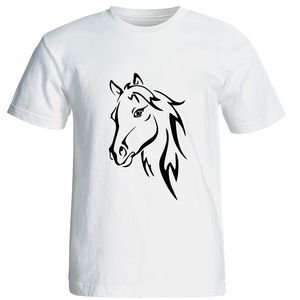 نقد و بررسی تی شرت آستین کوتاه مردانه طرح اسب کد 20544 توسط خریداران