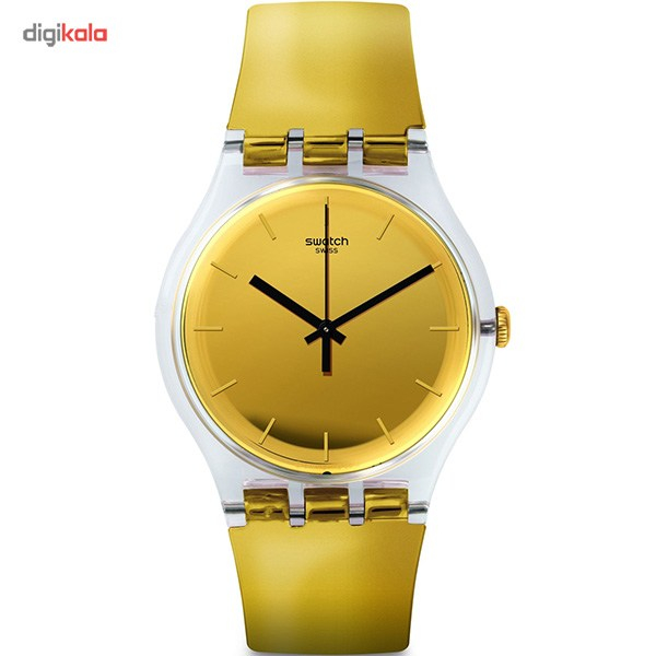 ساعت مچی عقربه ای زنانه سواچ مدل SUOK120