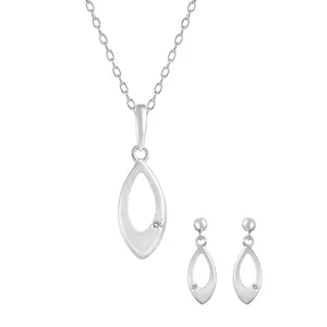 نیم ست نقره زنانه اقلیمه کد NN436