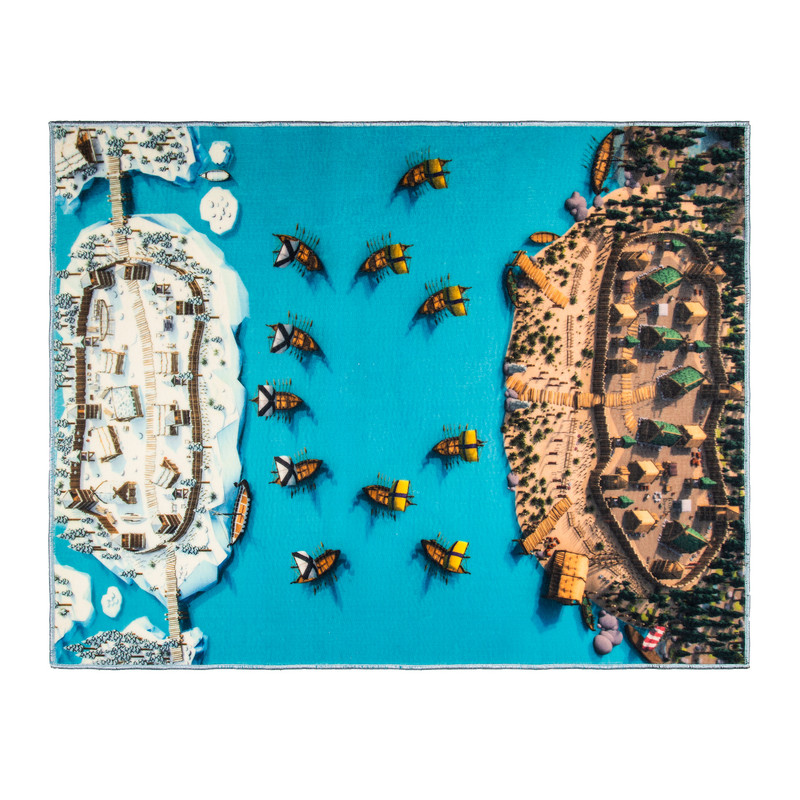 زیر انداز بازی طرح وایکینگ ها 120×150 سانتی متر