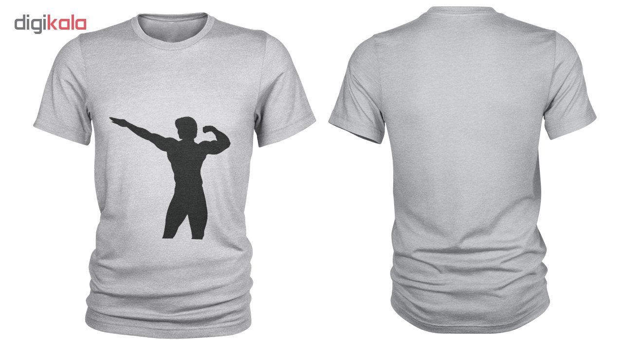 تی شرت مردانه مدل fitness logo کد C67