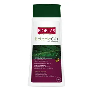 شامپو مو بیوبلاس مدل botanic oils  حجم 360 میلی لیتر