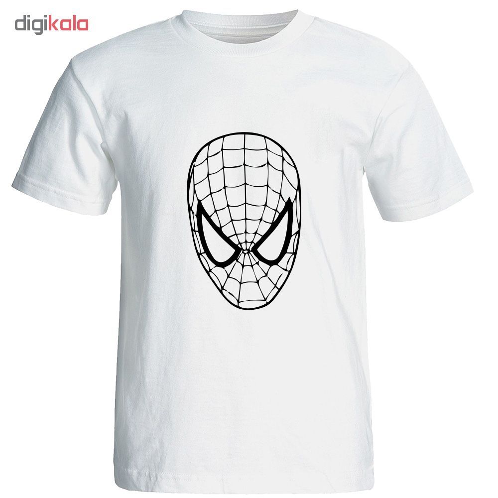 تی شرت آستین کوتاه مردانه طرح مرد عنکبوتی کد 20628