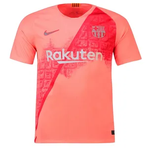 پیراهن ورزشی مردانه طرح بارسلونا مدل 3rd 2018/19