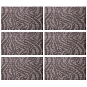 زیر بشقابی مدل ZEB-001 بسته 6 عددی