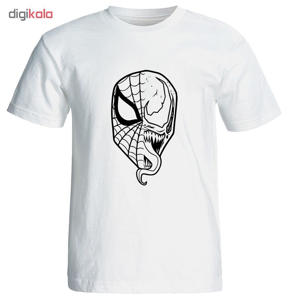تی شرت آستین کوتاه مردانه طرح مرد عنکبوتی کد 20570