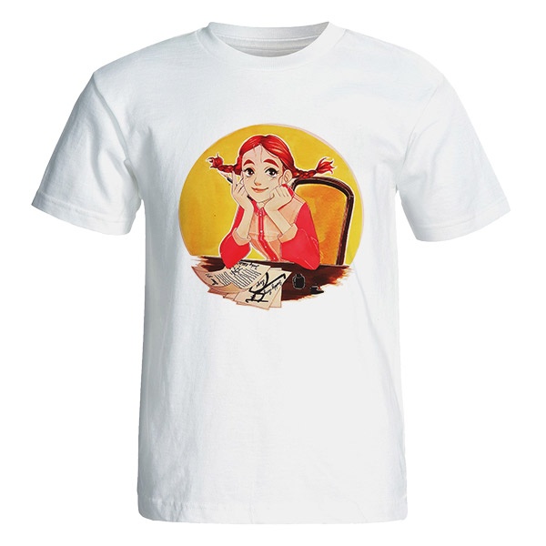 تی شرت آستین کوتاه زنانه  طرح آنشرلی کد 4863