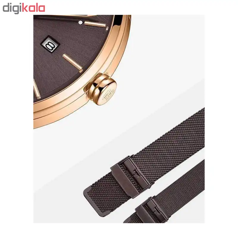 ست ساعت مچی عقربه ای زنانه و مردانه نیوی فورس مدل NF3008G