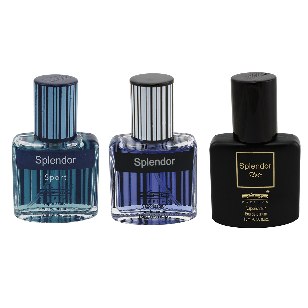عطر جیبی مردانه سریس مدل Splendor حجم 15 میلی لیتر مجموعه 3 عددی