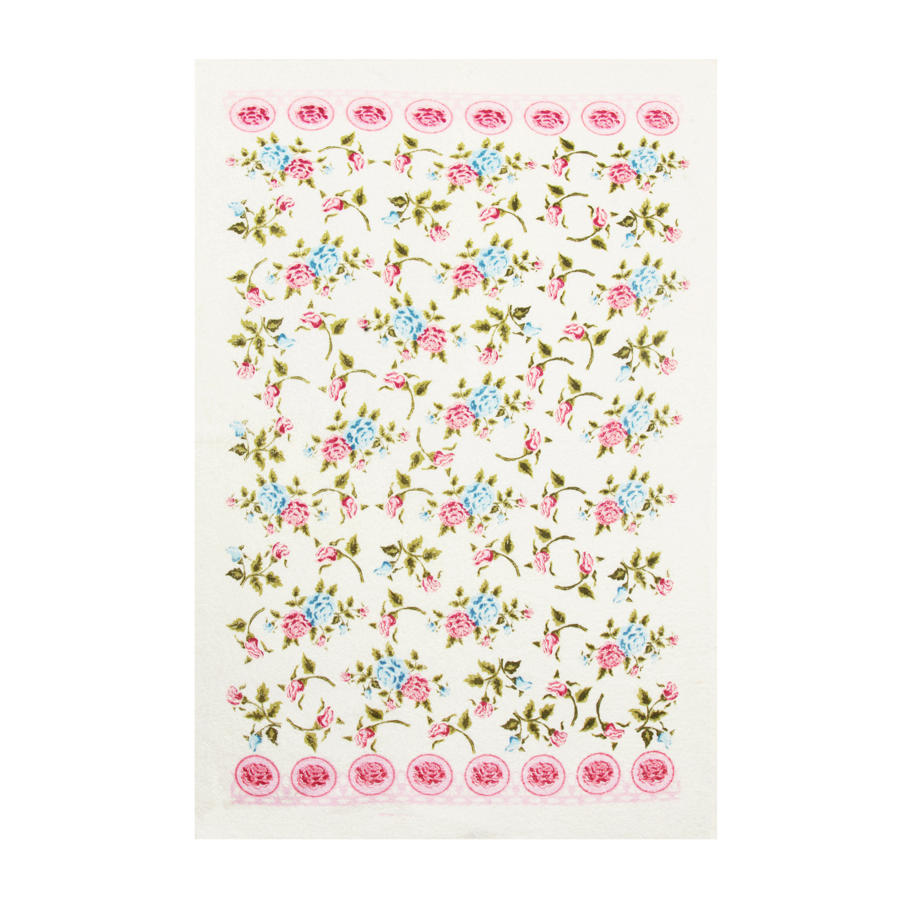 حوله آشپزخانه آکیپک مدل Flowers - 3 سایز 40x60 سانتی‌متر