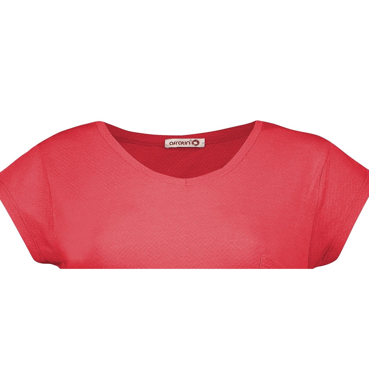 تی شرت زنانه افراتین کد 3-2515 رنگ قرمز