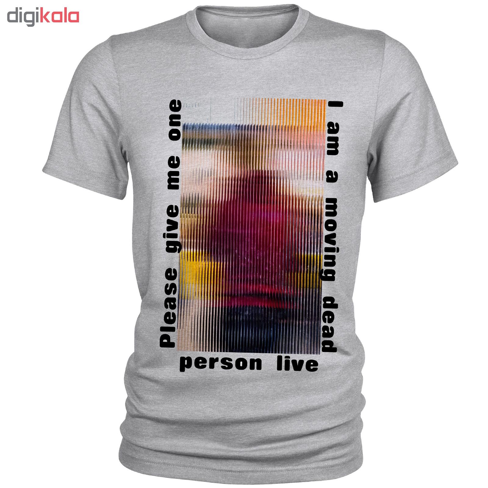 تی شرت مردانه طرح Person Live کد A059 