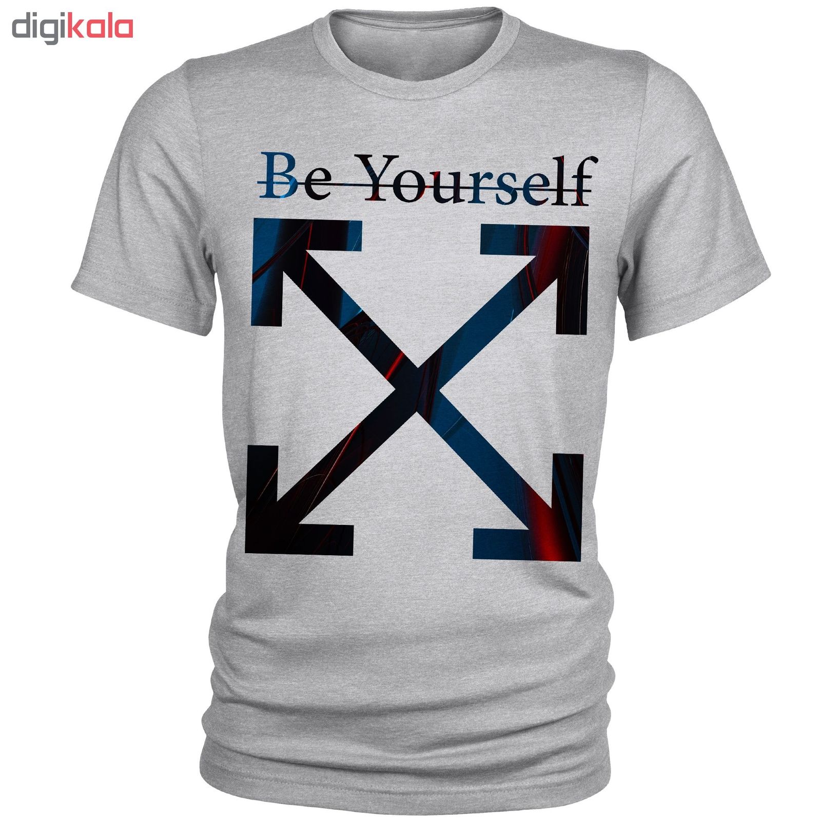 تی شرت مردانه طرح Be Yourself کد A060 