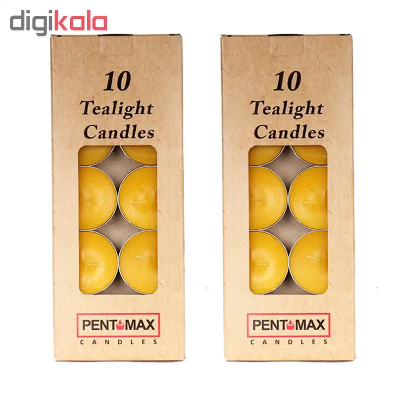شمع وارمر پنت مکس مدل TeaLight بسته 20 عددی