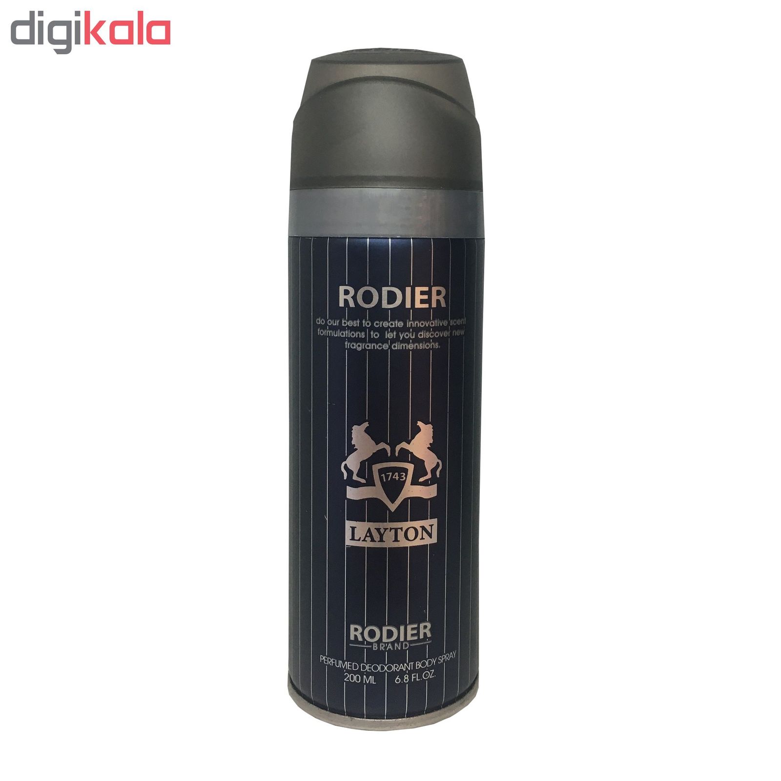 اسپری بدن مردانه رودیر مدل Layton حجم 200 میلی لیتر - - 2