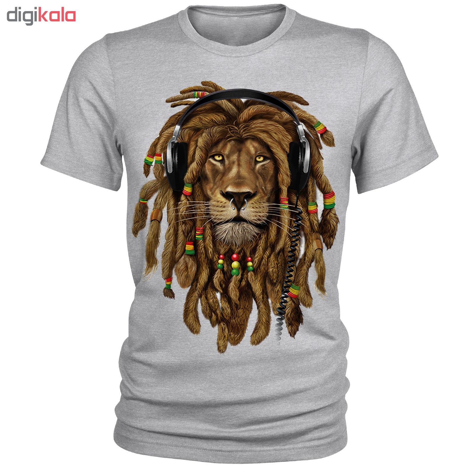 تی شرت مردانه طرح Lion کد A025