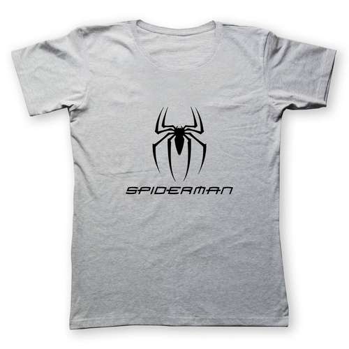 تی شرت مردانه به رسم طرح اسپایدرمن کد 2247