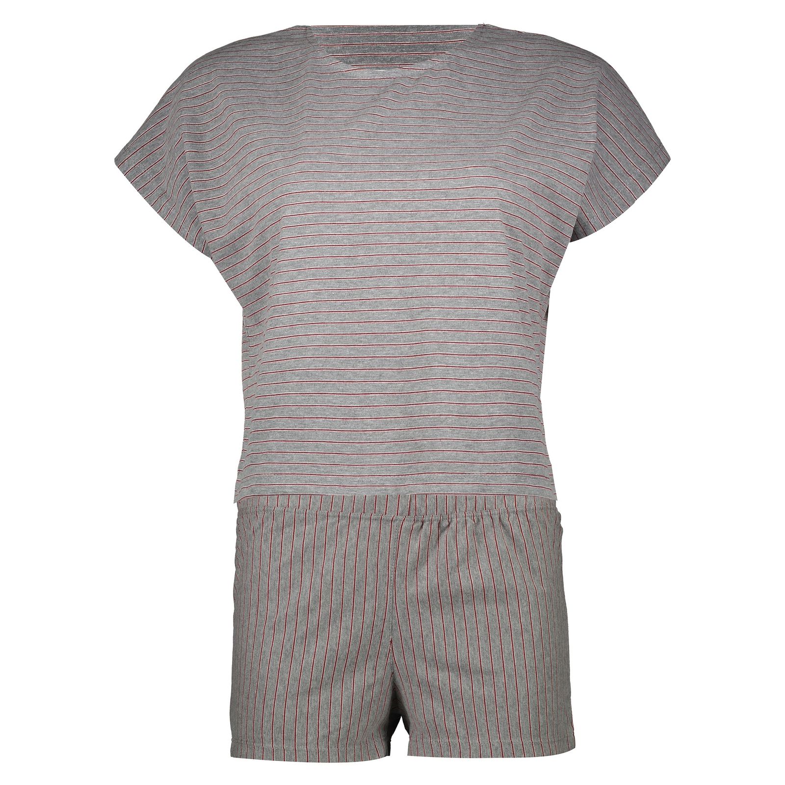 ست تی شرت و شلوارک زنانه گارودی مدل 1003214011-88 -  - 1