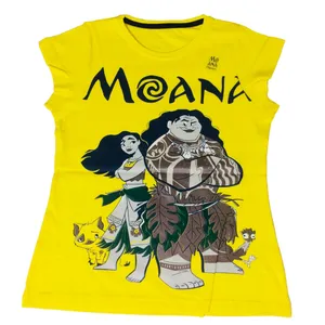 تیشرت دخترانه مدل moana کد 02