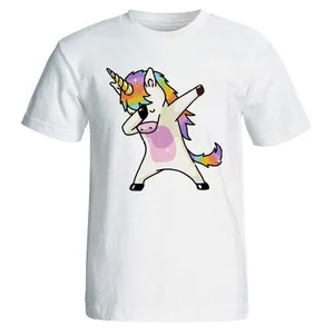  تیشرت آستین کوتاه مردانه طرح اسب تک شاخ کد 7133